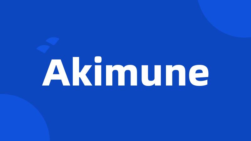 Akimune