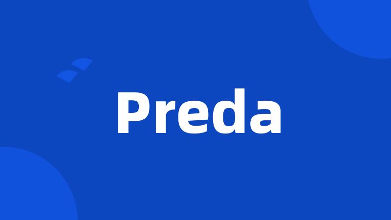 Preda