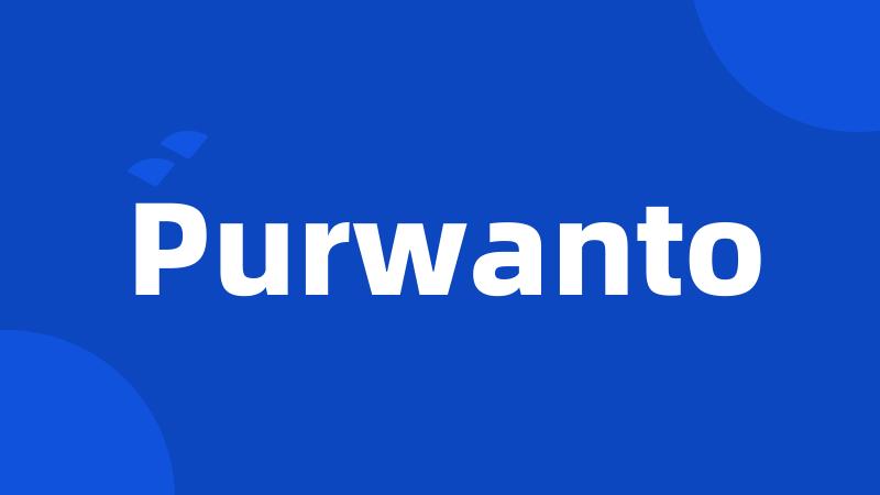 Purwanto