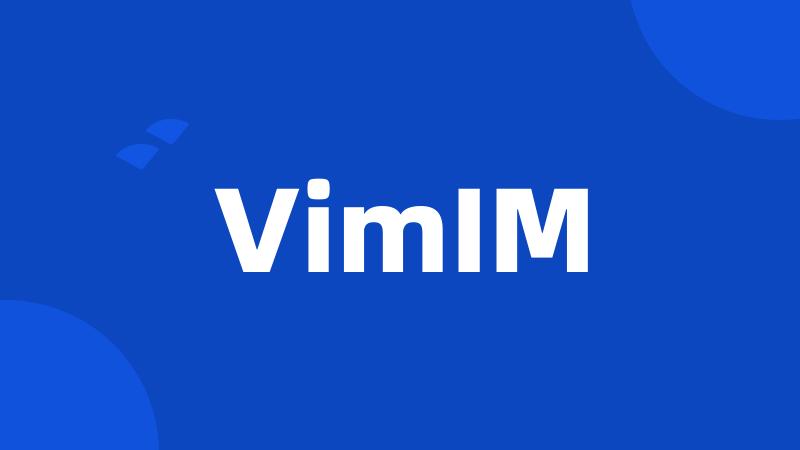 VimIM