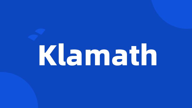 Klamath