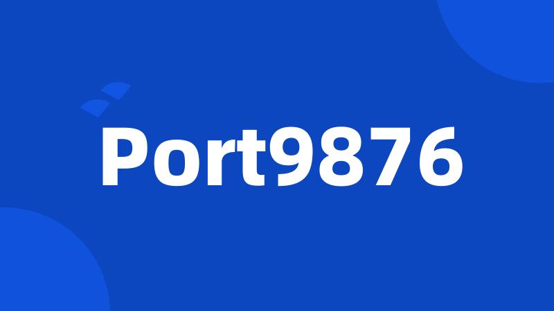 Port9876