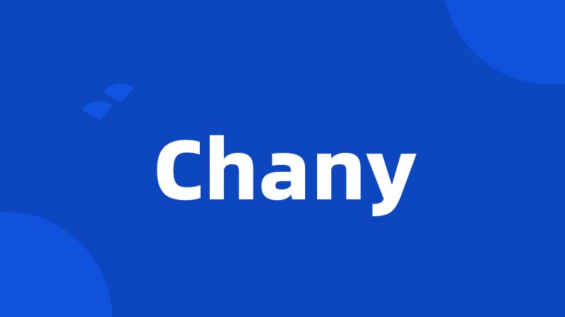 Chany