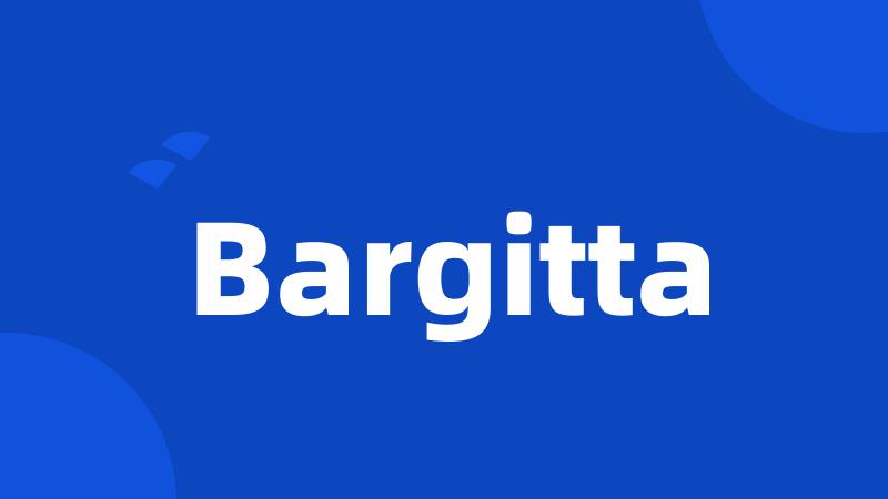 Bargitta