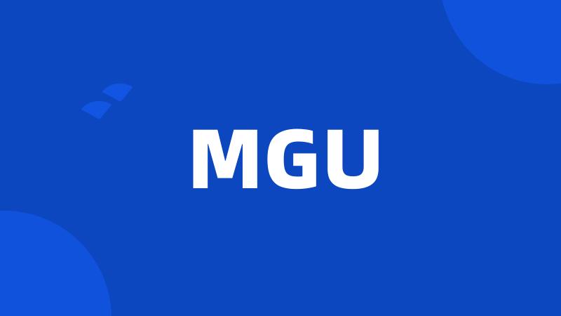 MGU