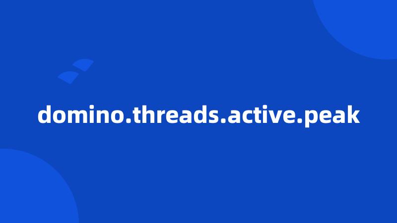 domino.threads.active.peak