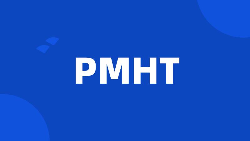 PMHT