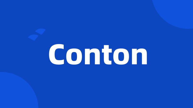 Conton