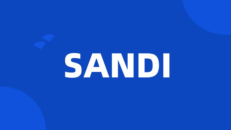 SANDI