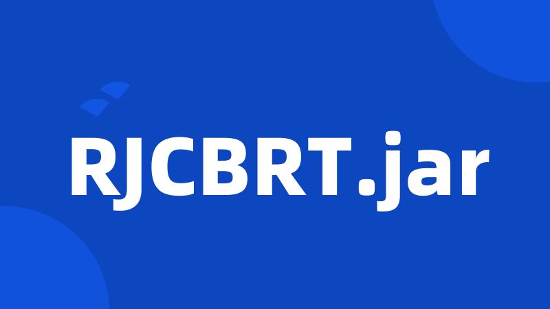 RJCBRT.jar