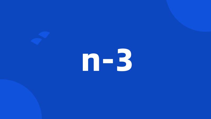 n-3