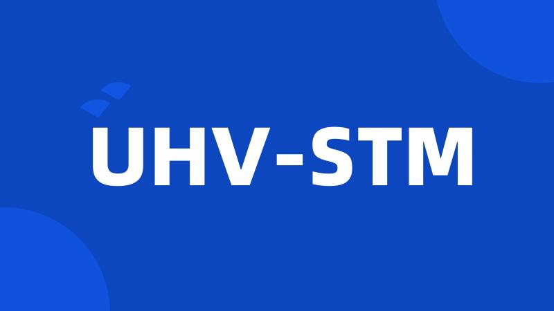 UHV-STM