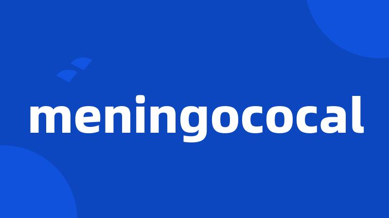 meningococal