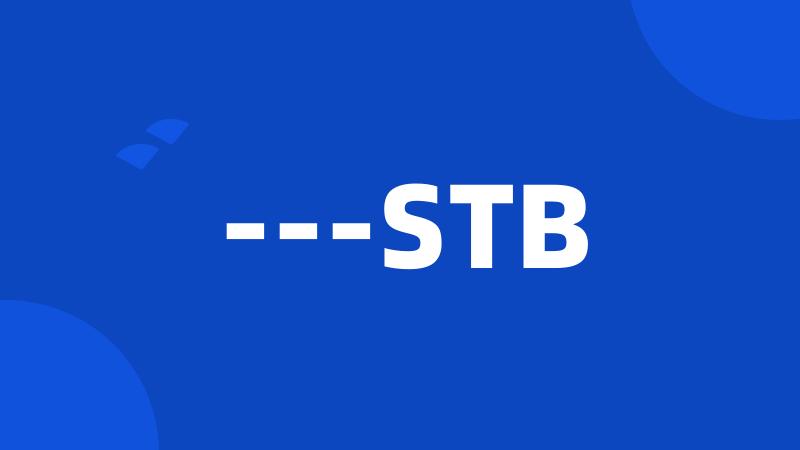 ---STB