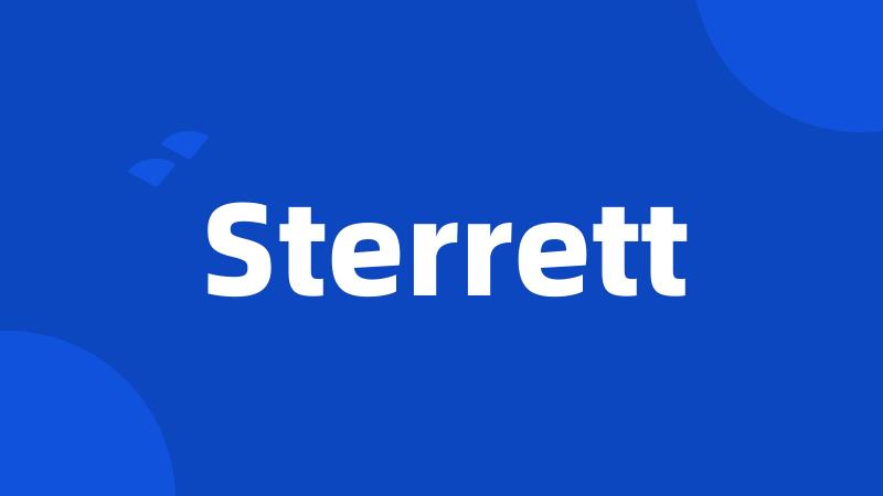 Sterrett