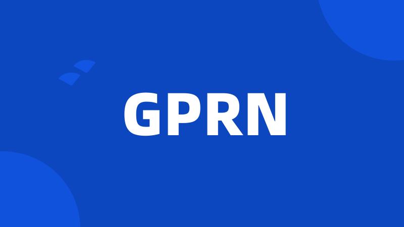 GPRN