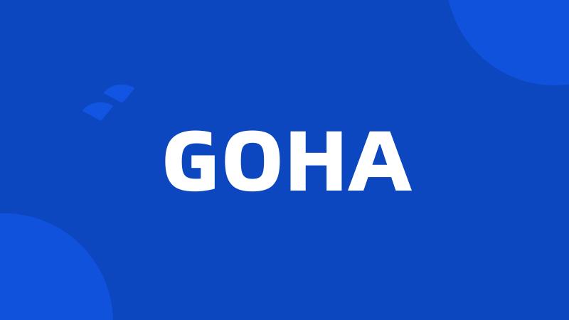 GOHA