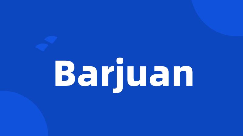 Barjuan