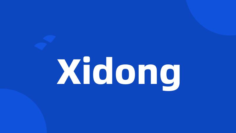 Xidong