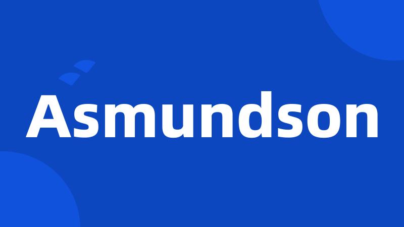 Asmundson