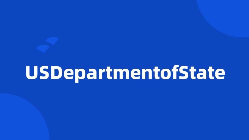 USDepartmentofState