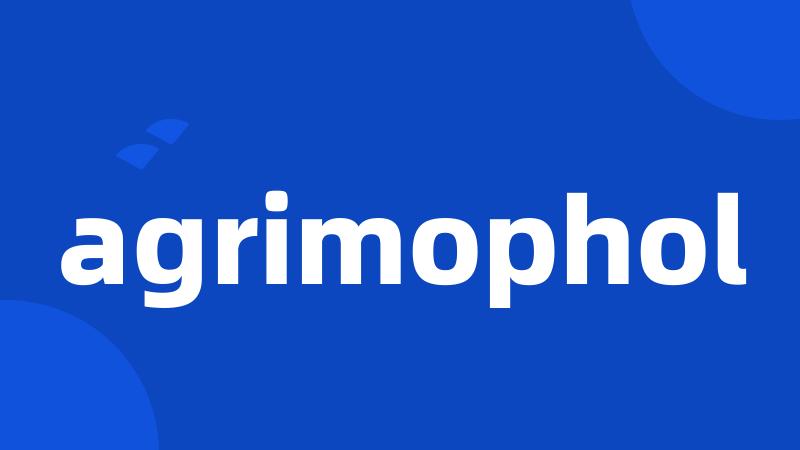 agrimophol