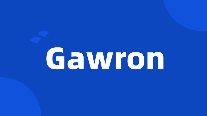 Gawron