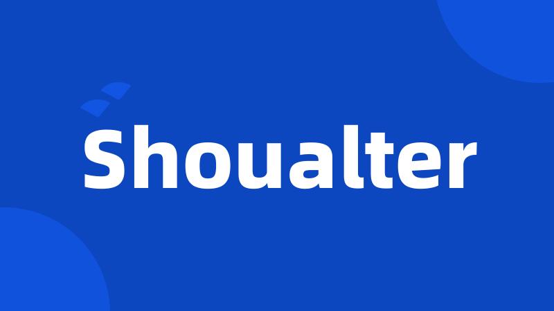 Shoualter