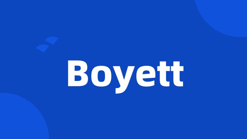 Boyett