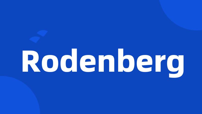 Rodenberg