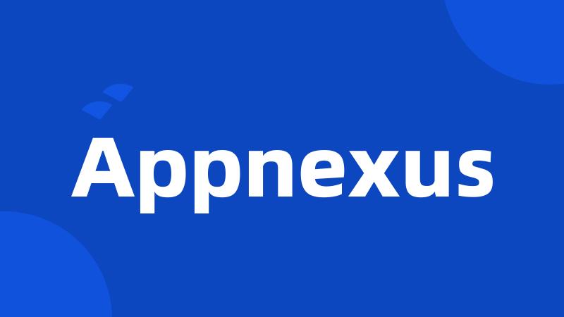 Appnexus