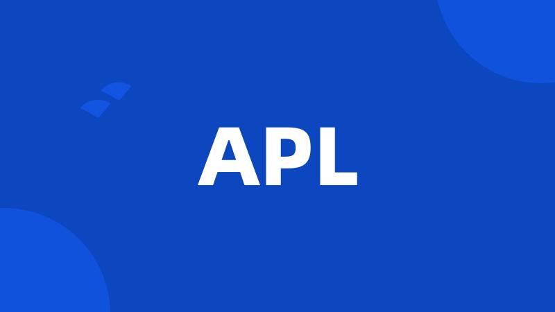 APL