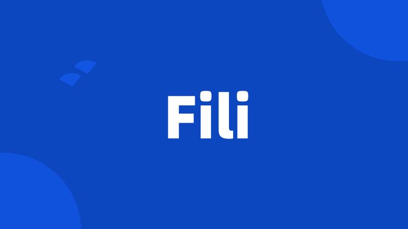 Fili