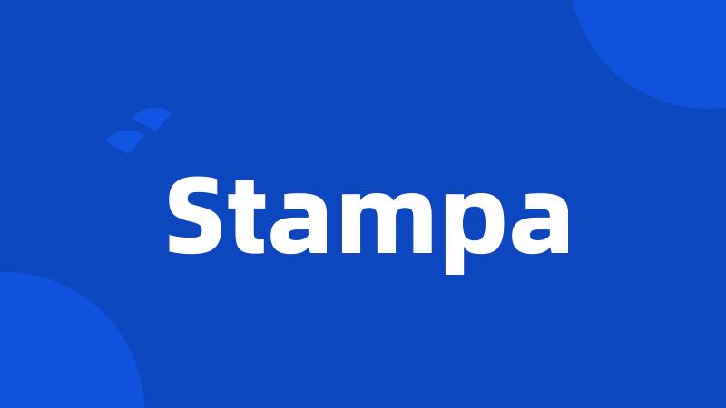 Stampa