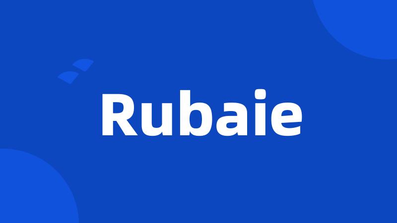 Rubaie