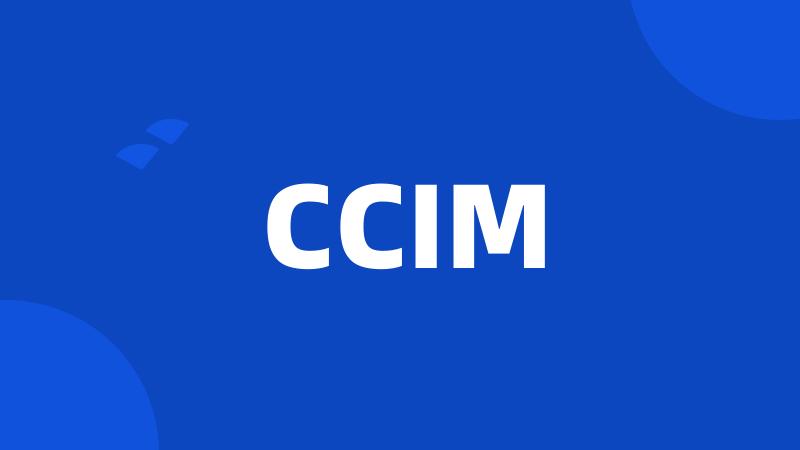 CCIM