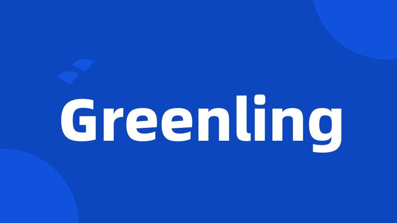 Greenling