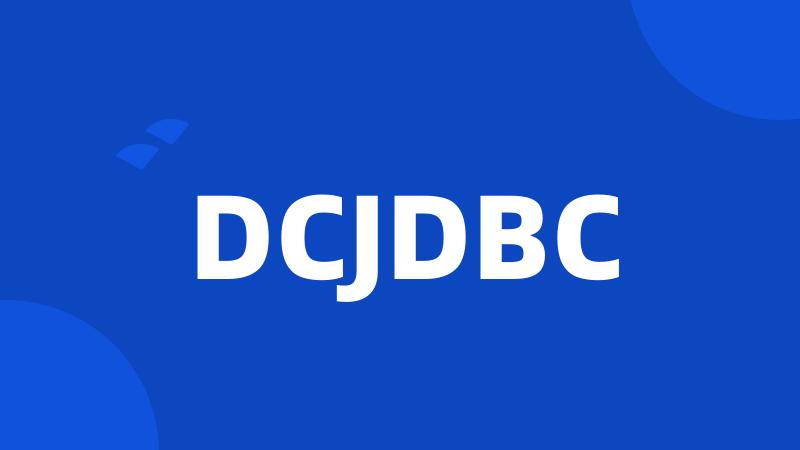 DCJDBC