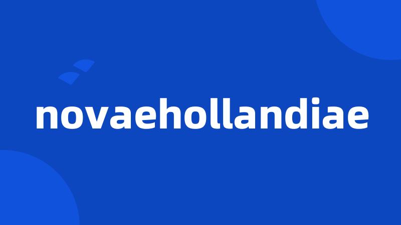 novaehollandiae