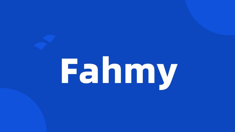 Fahmy