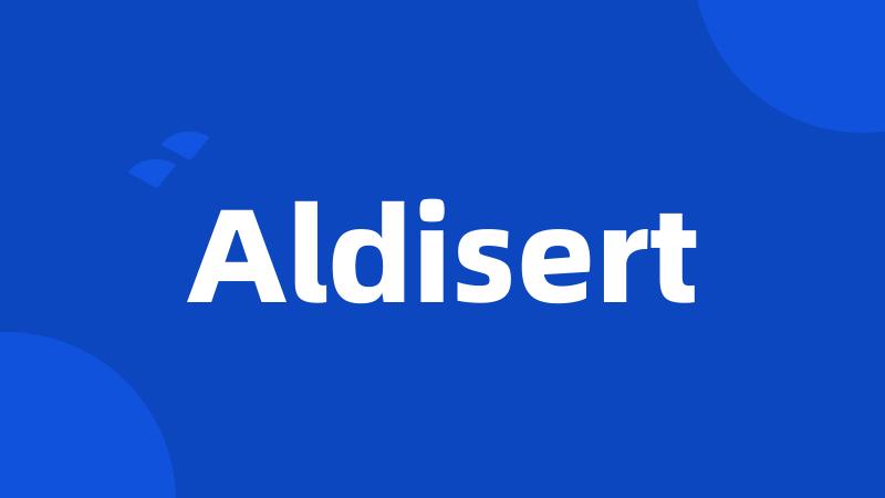 Aldisert