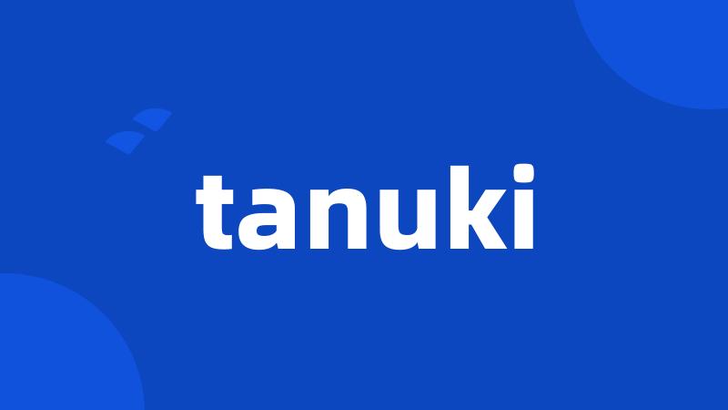 tanuki