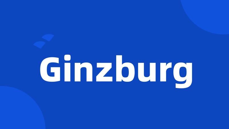 Ginzburg