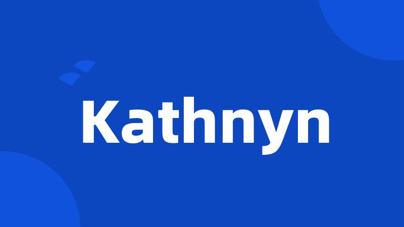 Kathnyn