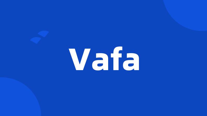 Vafa