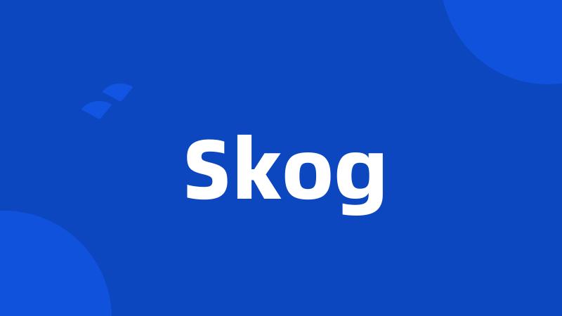 Skog