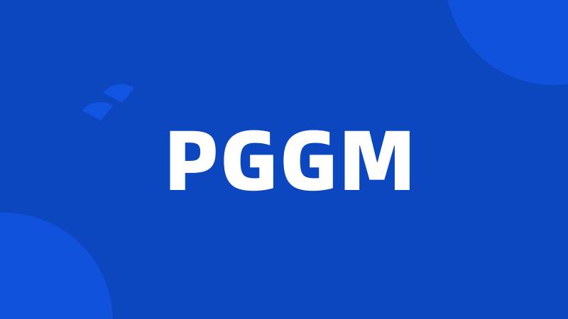 PGGM