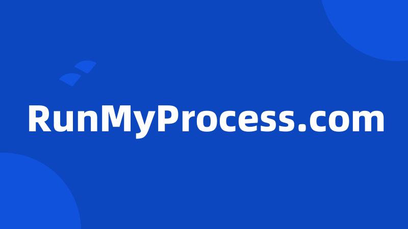 RunMyProcess.com