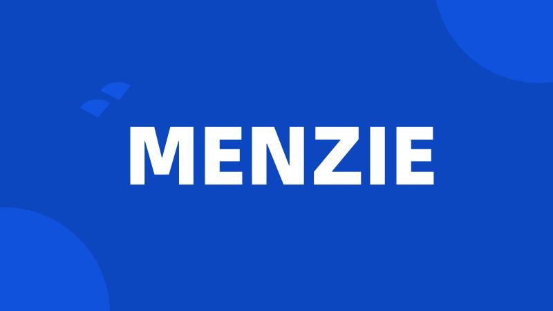 MENZIE