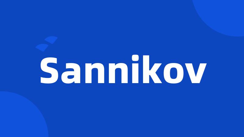 Sannikov